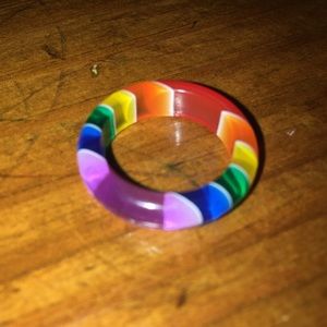Circular Rainbow Ring 🌈